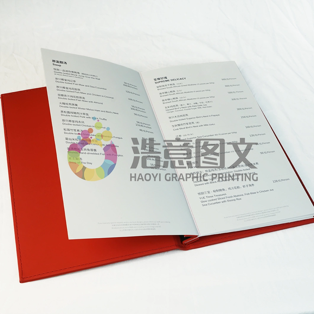 Professional Book Printing Service Custom Product Catalogue Company Brochure Book