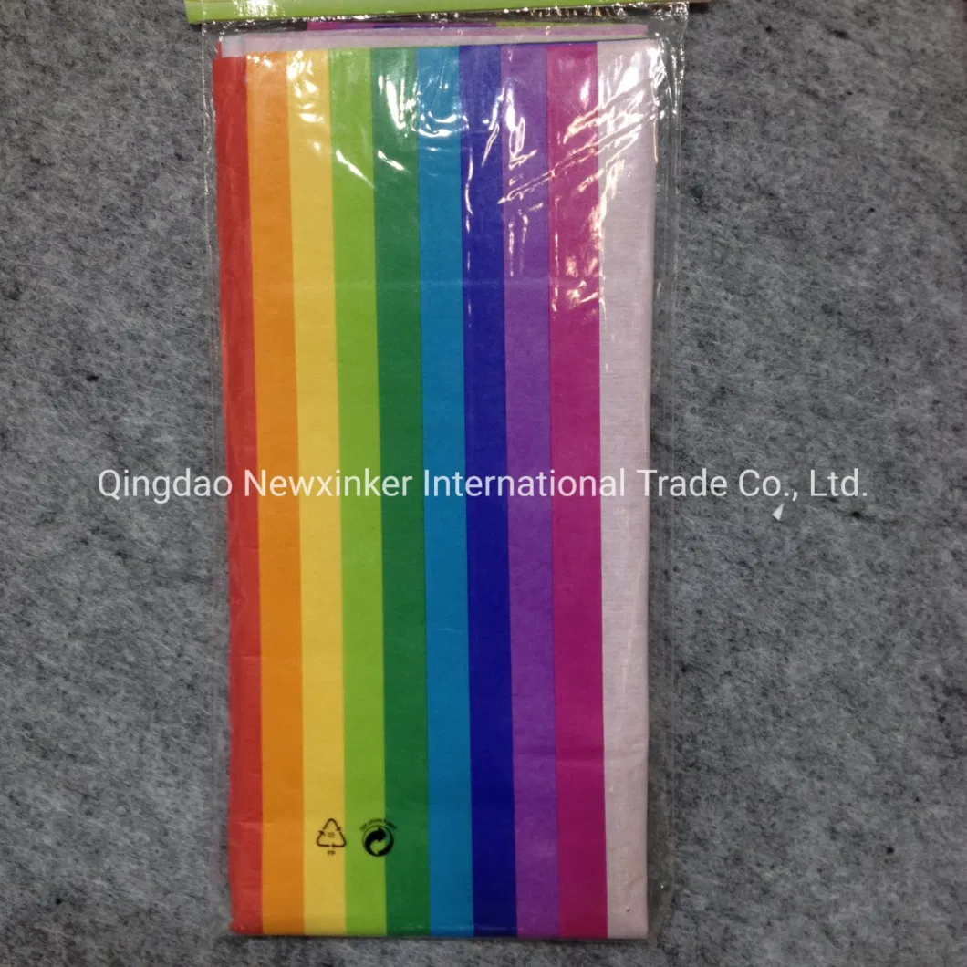 Colourful Mf Acid Free Tissue Paper for Shopping Bag Wrapping