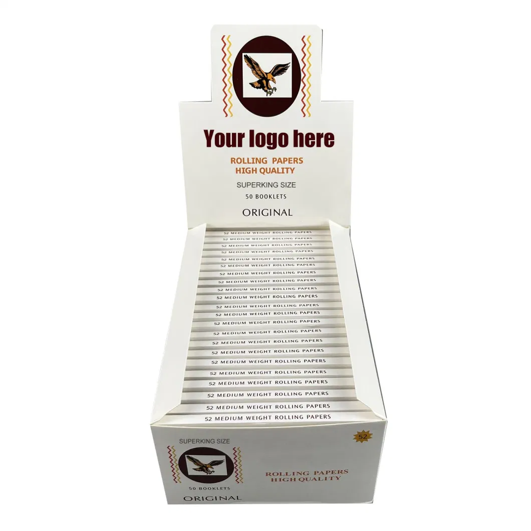 OEM Superking Size 20GSM Wood Material Rolling Paper