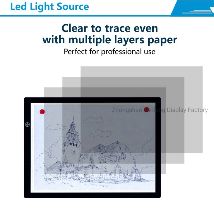 ABS Thin Artcraft LED Light Panel Drawing Board Diamond Painting Tracing Pad