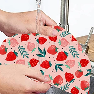 Basic Customization Reusable Organic Natural Customized Size Pattern Beeswax Food Wrap Paper