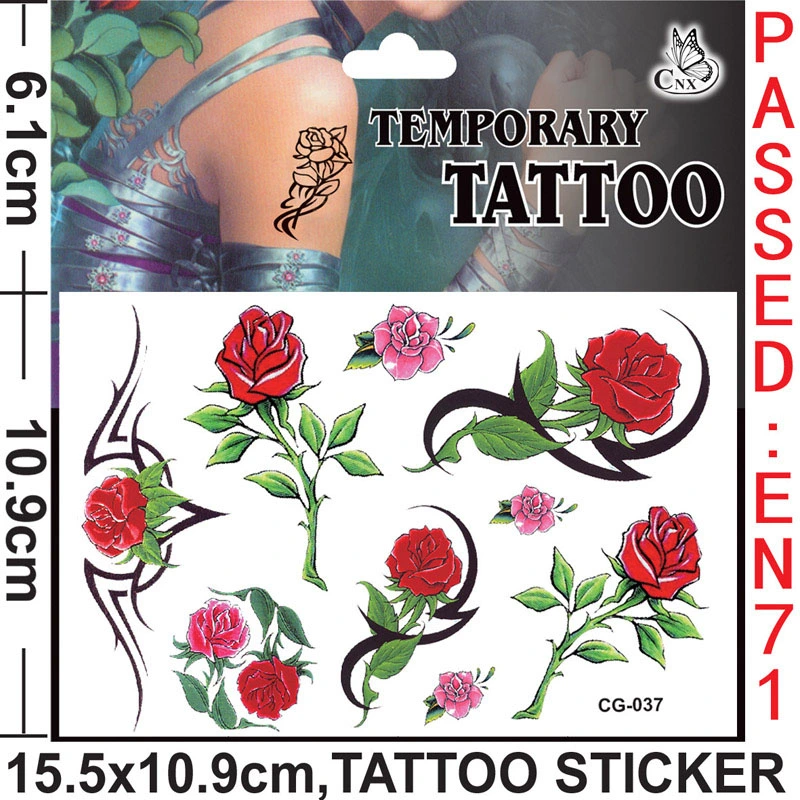 Kiss Lip Temporary Body Tattoo Sticker (CG022)