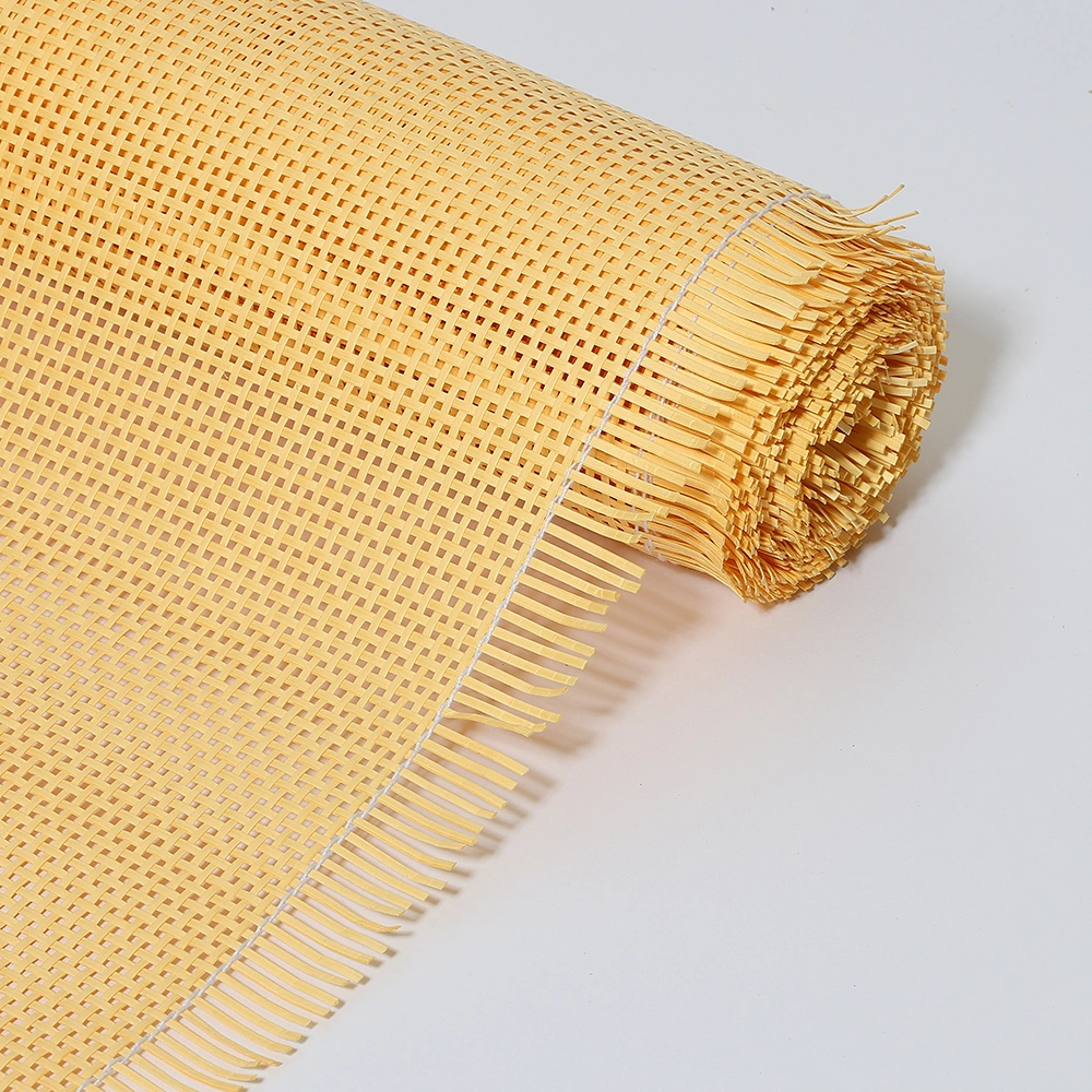 Paper Rattan Cane Roll Weaving Mesh Raw Rattan Webbing Material Paper Rattan for Furniture