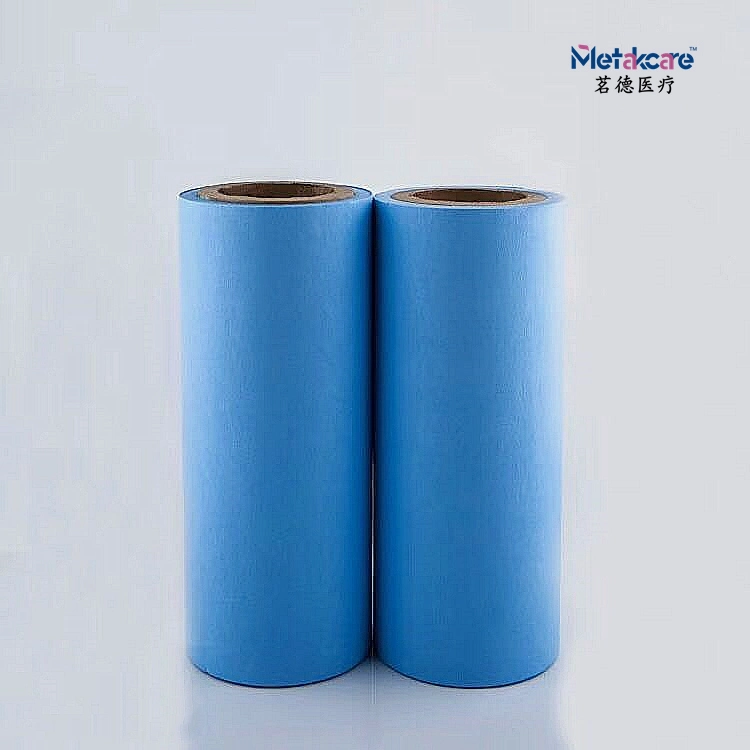 Medical Sterilization Crepe Paper for Steam Eo Sterilization Crepe Wrapping Paper Green/Blue/White Color