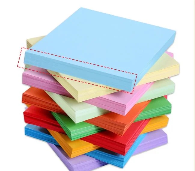 Wholesale 100% Wood Pulp Craft Origami A4 Color Printing Copy Paper