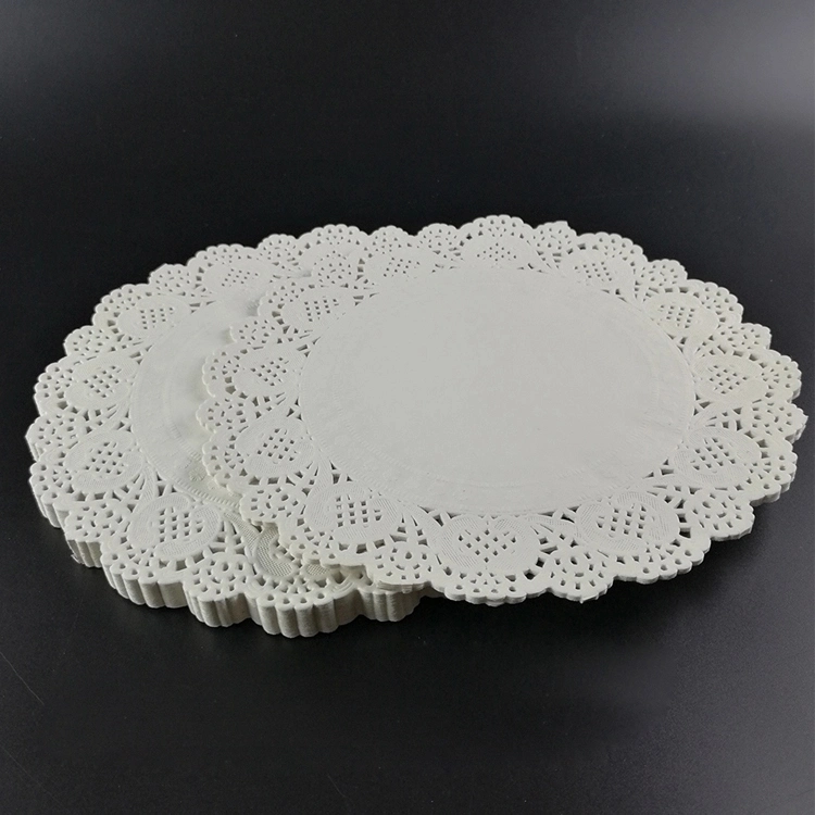 Disposable Round Paper Doilies Food Grade