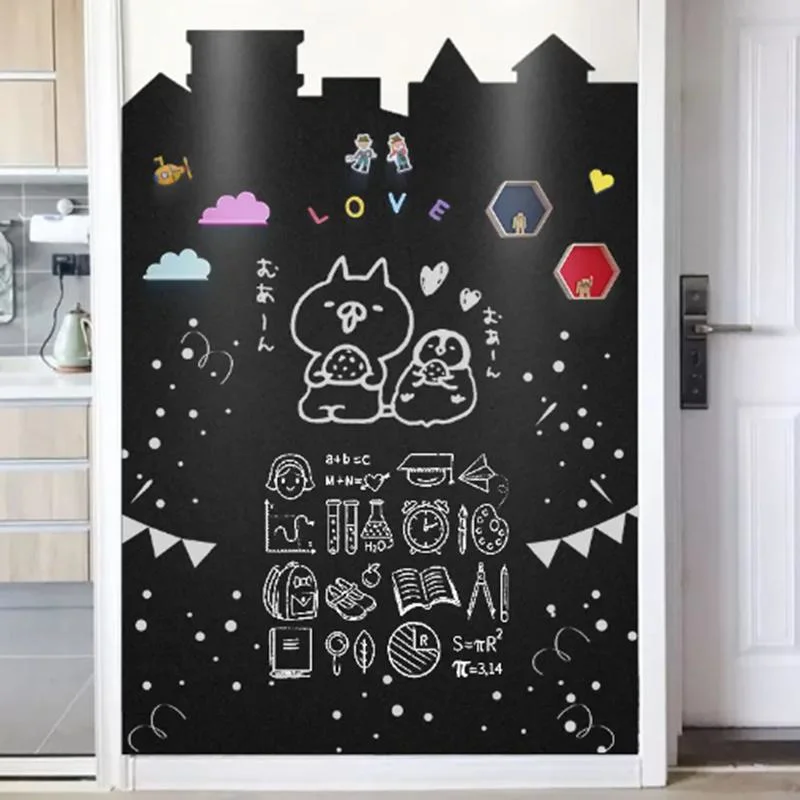 Peel and Stick Chalkboard Vinyl Self Adhesive Blackboard Vinyl Sticker Roll