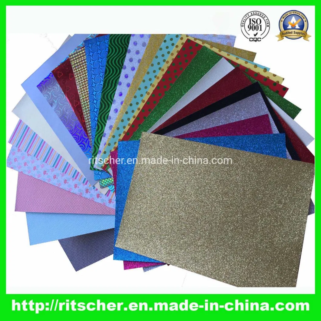 Glitter Paper Glitter Film Hologram Paper Holographic Paper Packaging Paper