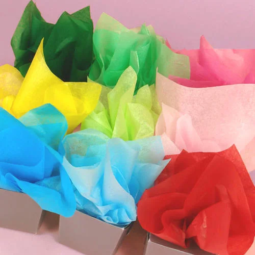 DIY Tissue Paper for Kids Handicraft Color Tissue Paper for DIY Handmade Craft