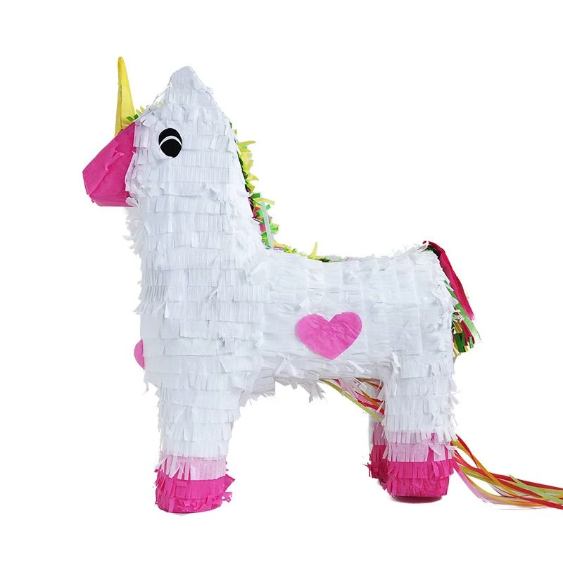 2021 New Arrivals Summer Outdoor Party Paper Decoration Adult Kid Unicorn Pinata