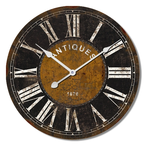 Wholesale Cheap Clock with Antique Design Home Gift Clock