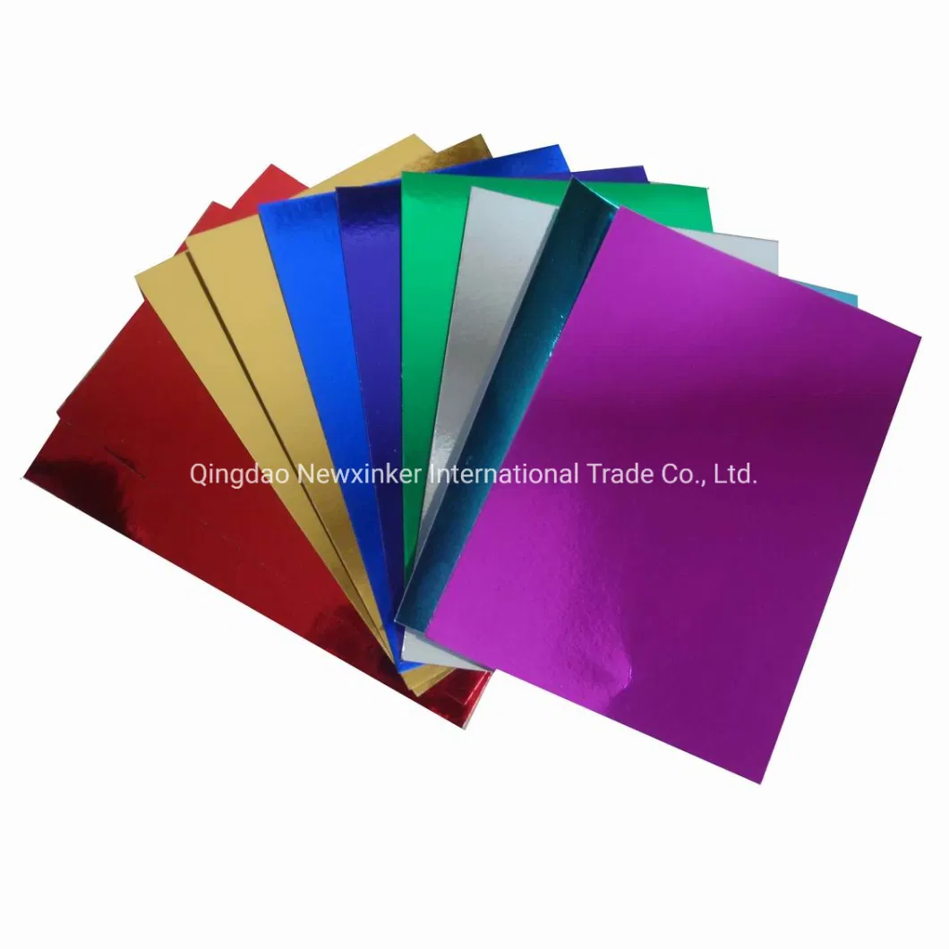 Metallic Cardstock Color Metallic Cardboard for Cake Insert Flag