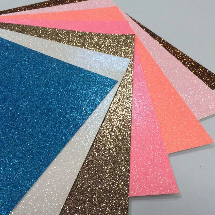 Beautiful DIY Adhesive Glitter Paper with Custom Multiple Size