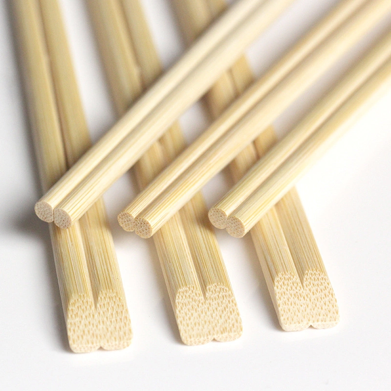 High Quality Sushi Bamboo Tensoge Chopsticks Set with Craft Paper Bag