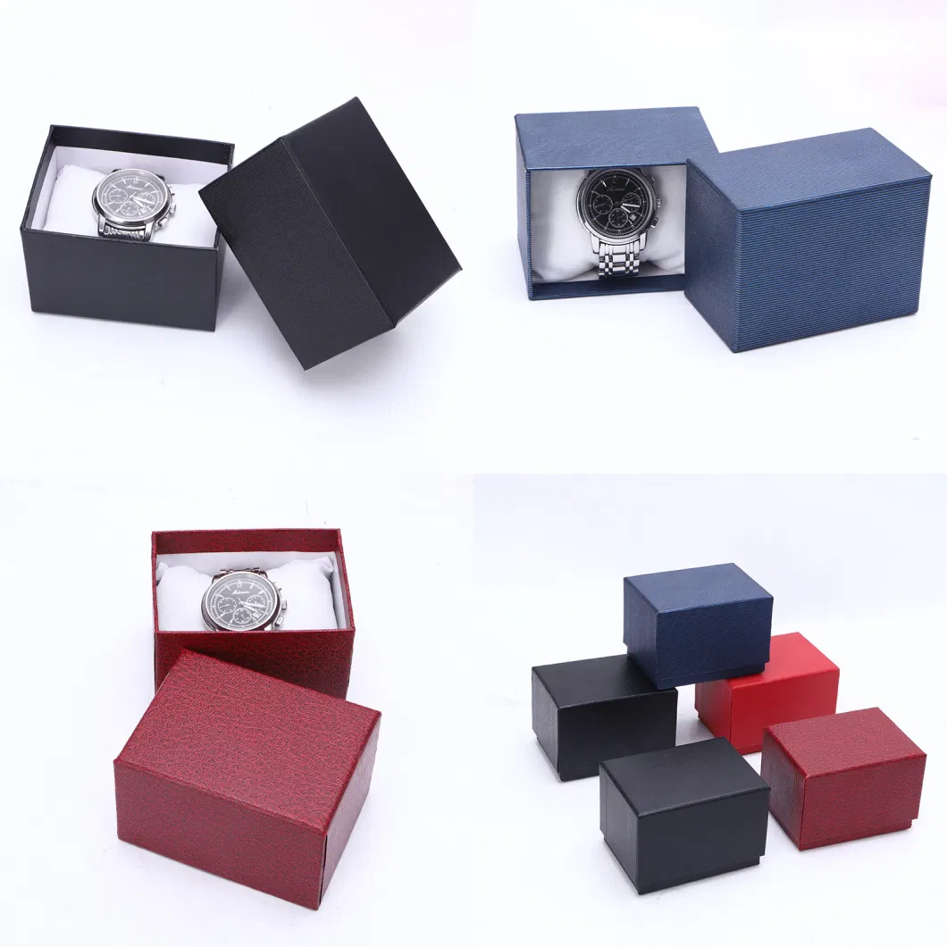 Customized Fashion Logo Men&prime;s Watch Gift Packaging Box Handmade Products Souvenir Jewelry Cardboard Box