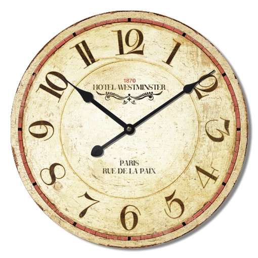 Wholesale Cheap Clock with Antique Design Home Gift Clock