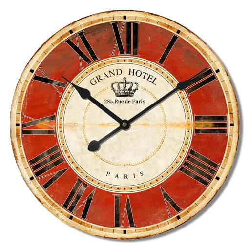 Wholesale Cheap Clock with Antique Design Home Gift Clock