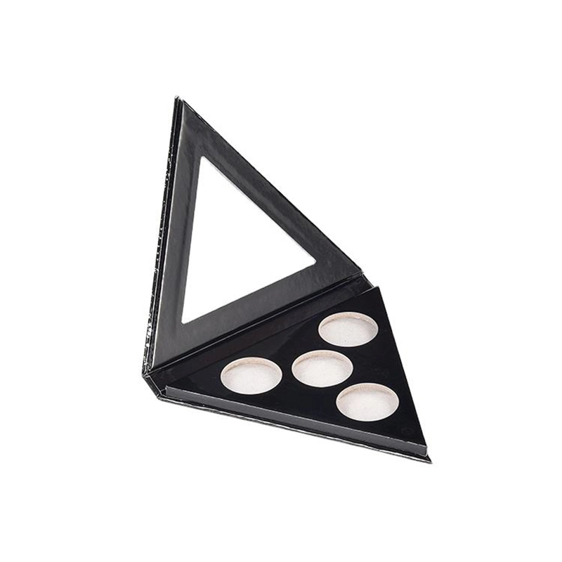 Factory Cusmized Cosmetic Grey Cardboard 8 Color with UV Spot Eye Shadow Palette