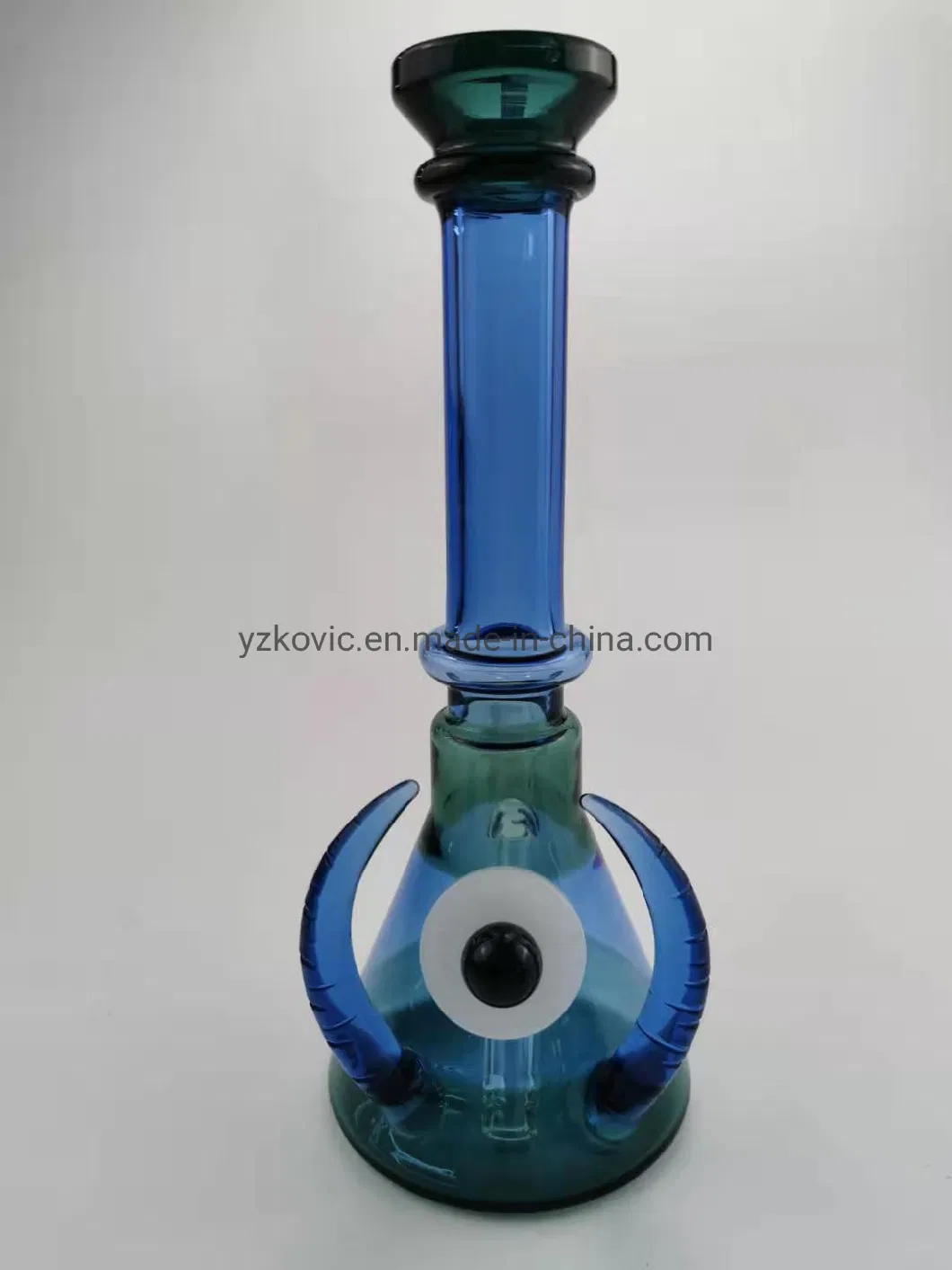 Hot Style Glass Smoking Pipe Eye of The Sky Hookah Glass Smoking Water Pipe Tobacco Grinder Smoking Pyrex Glass Pipe