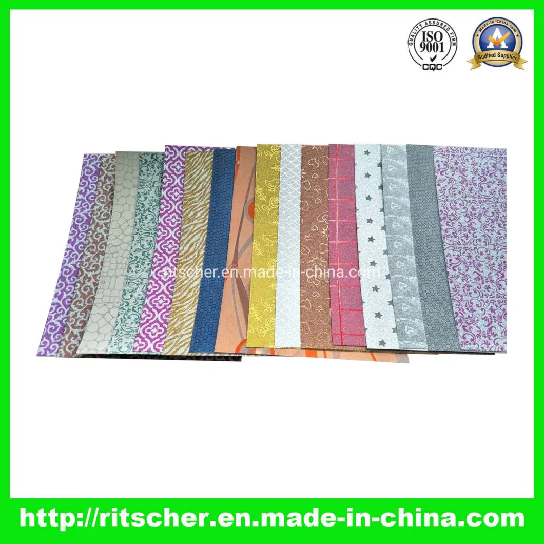 Color Kraft Paper &amp; Craft Paper Packaging Paper Glitter Paper with Certificate