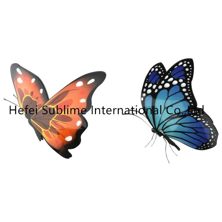 Metallic Butterfly Wall Stickers, Assorted Sizes, 4-Piece