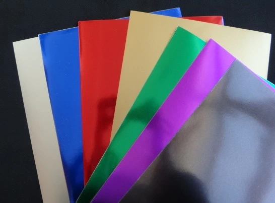 Metallic Cardstock Color Metallic Cardboard for Cake Insert Flag