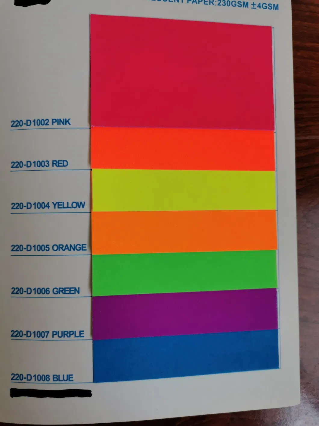 Fluorescent Color Paper