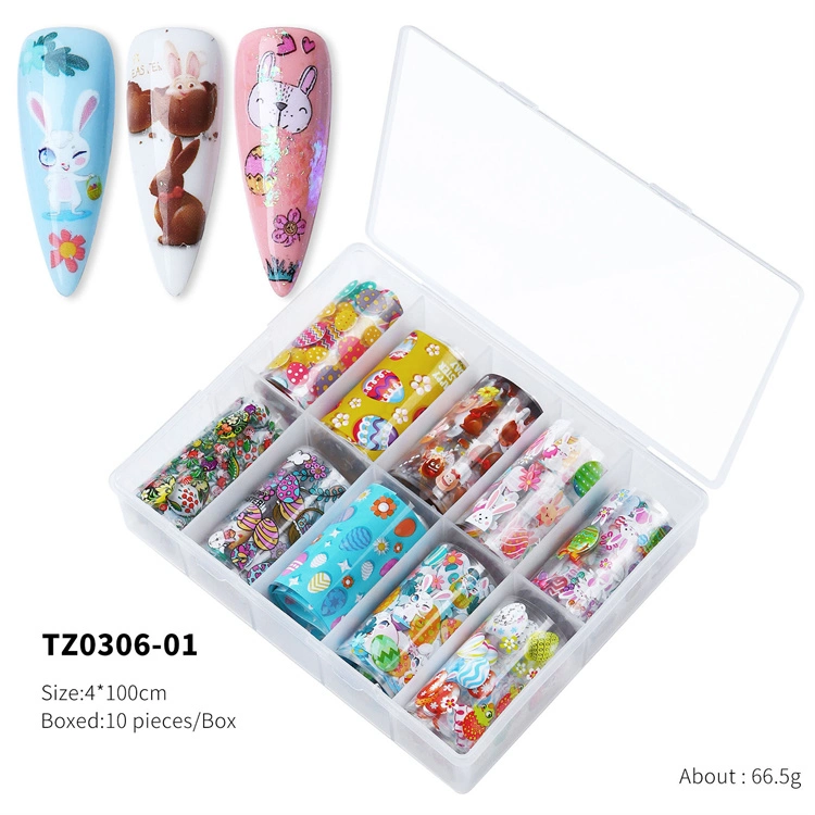 Spot The Whole Network New Product 2022 New Nail Art Transfer Paper Flower Laser Butterfly Character Punk Star Transfer Paper Nail Stickers