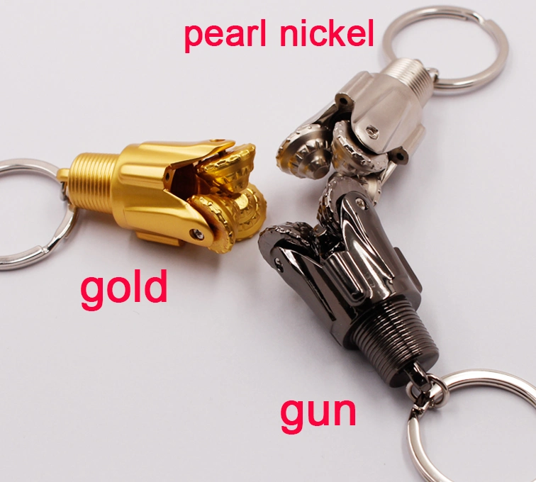 Tricone Drill Bit Keychains for Petroleum Industry Souvenir Gift