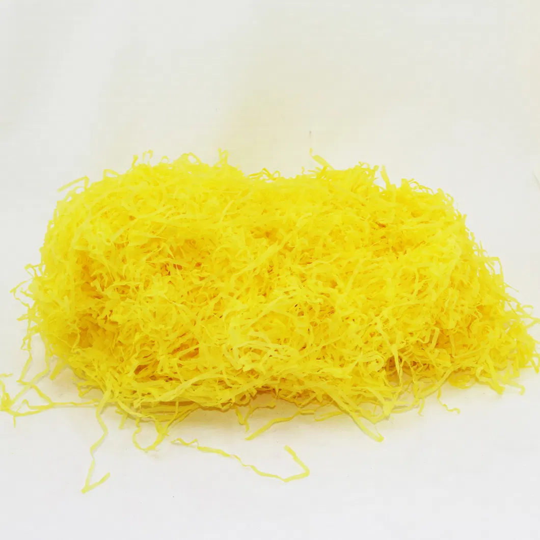 Colors Crinkle Shredded Paper Filler for Gift Baskets Wrapping Black Craft Gold Crinkle Paper Shreds Cut Crinkled Shredded Paper