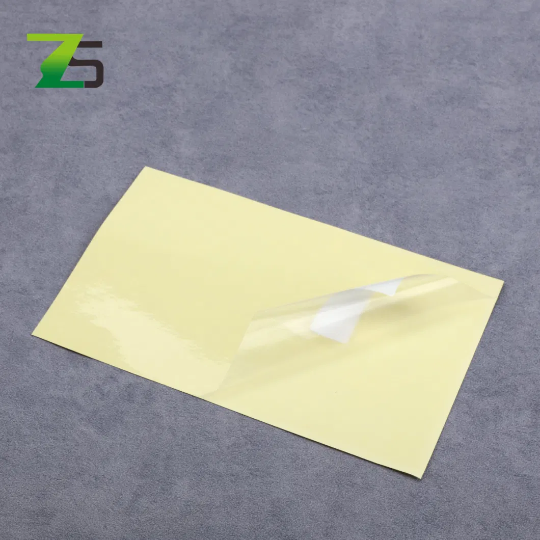 Packaging &amp; Printing Logo Print Transparent Sticker Self Adhesive Paper