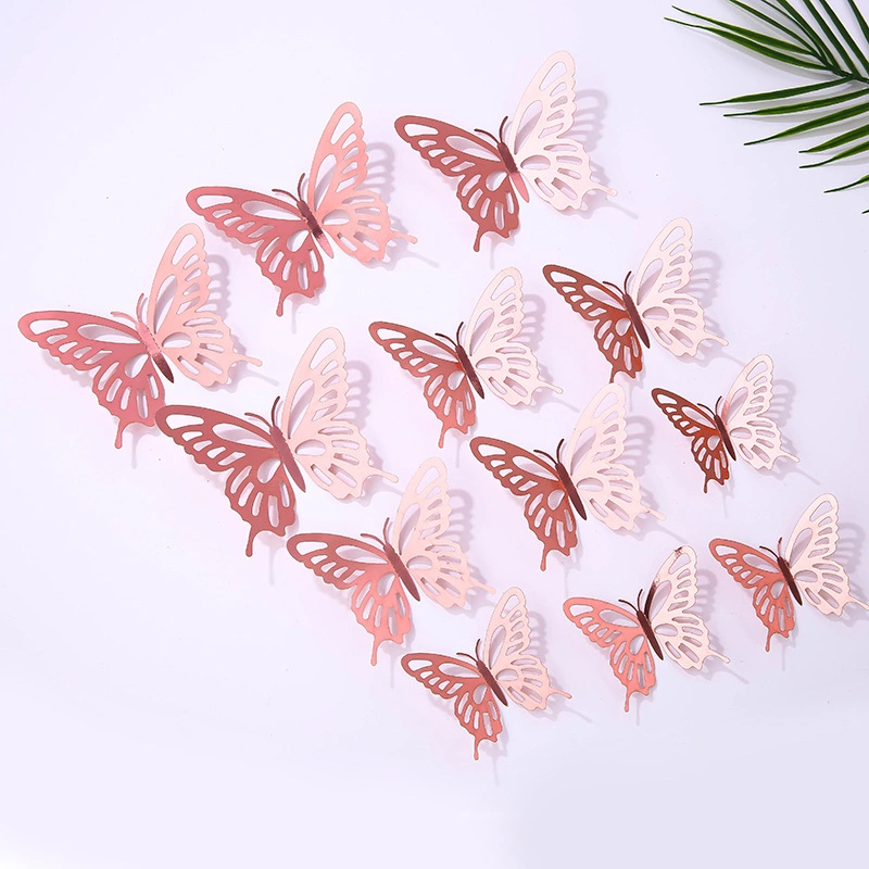 3D Hollow Butterflies Decorative Wall Stickers