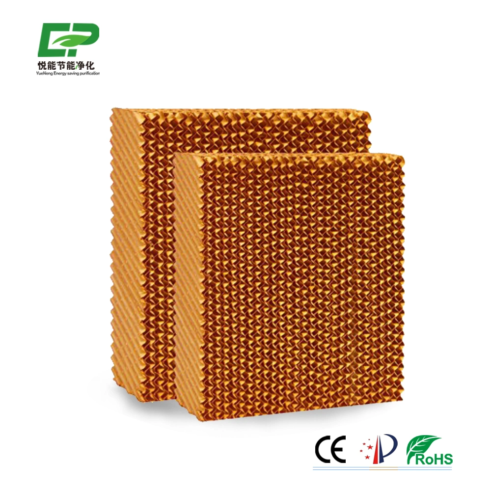 Evap Honeycomb Craft Paper Resin Cooling Pad for Green Houses