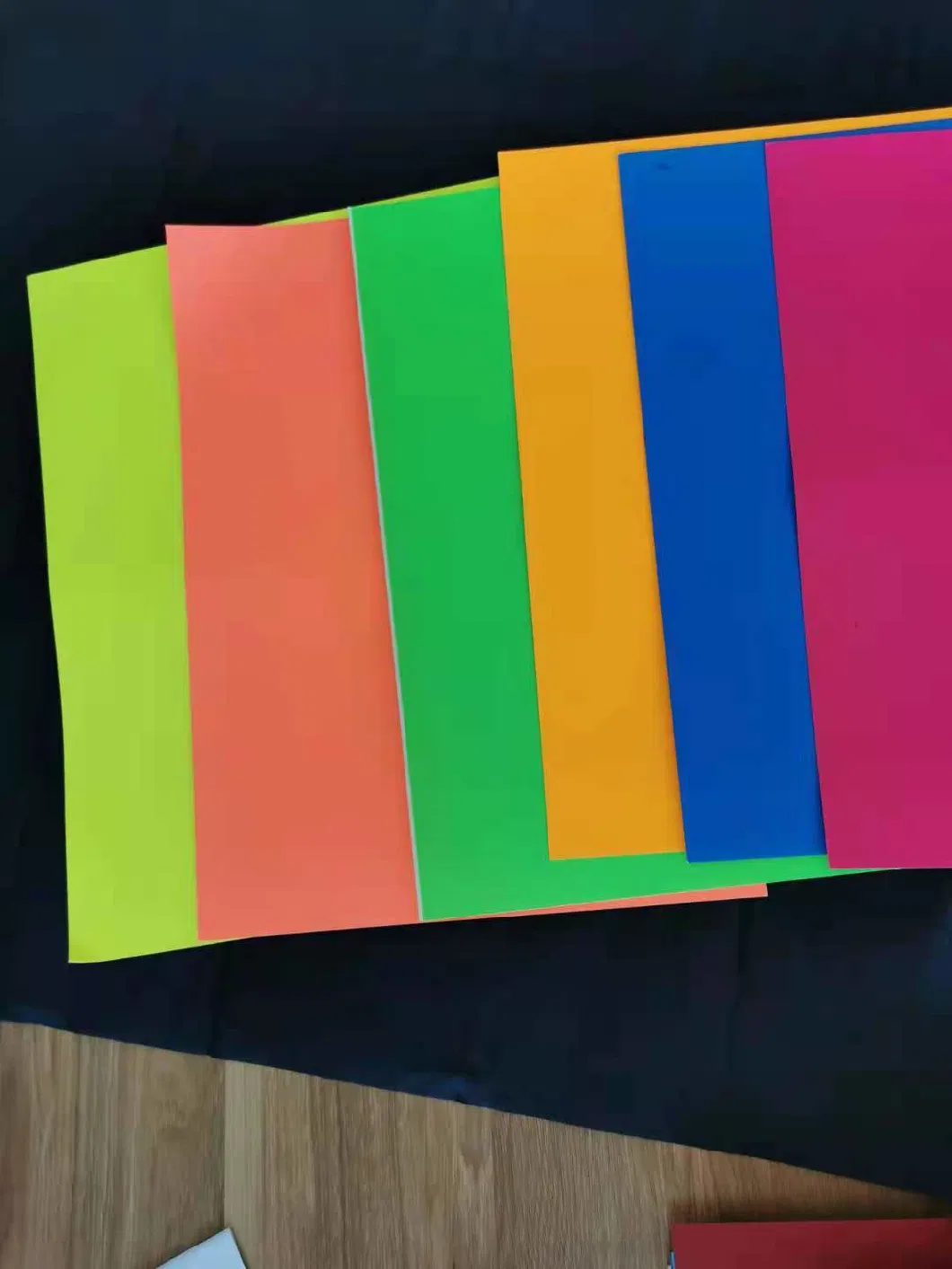 Fluorescent Neon Color Paper Supplier for Kids DIY