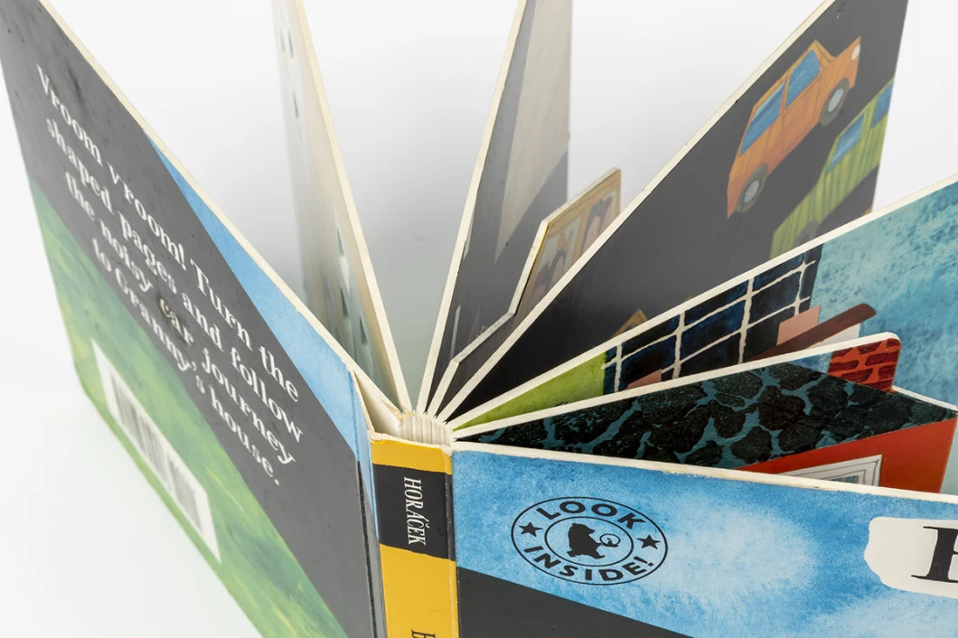 Wholesale Full Color Cheap Recyclable Paper Film Lamination Offset Printing Perfect Binding Story Hardcover Book Printing