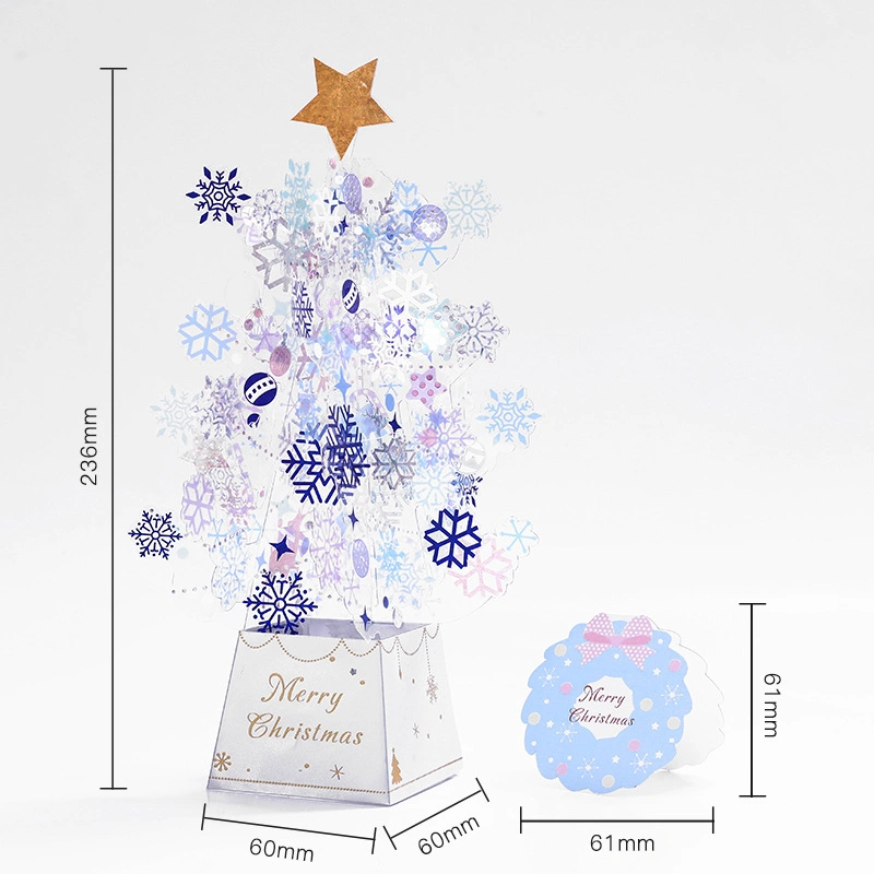 Wholesale 3D Pop up Christmas Holiday Greeting Cards Papercraft Gift