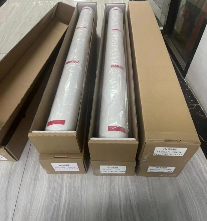 2024 New Arrivialtianrun Adhesive Temporary Building PE Protective Film Aluminium Door Frame