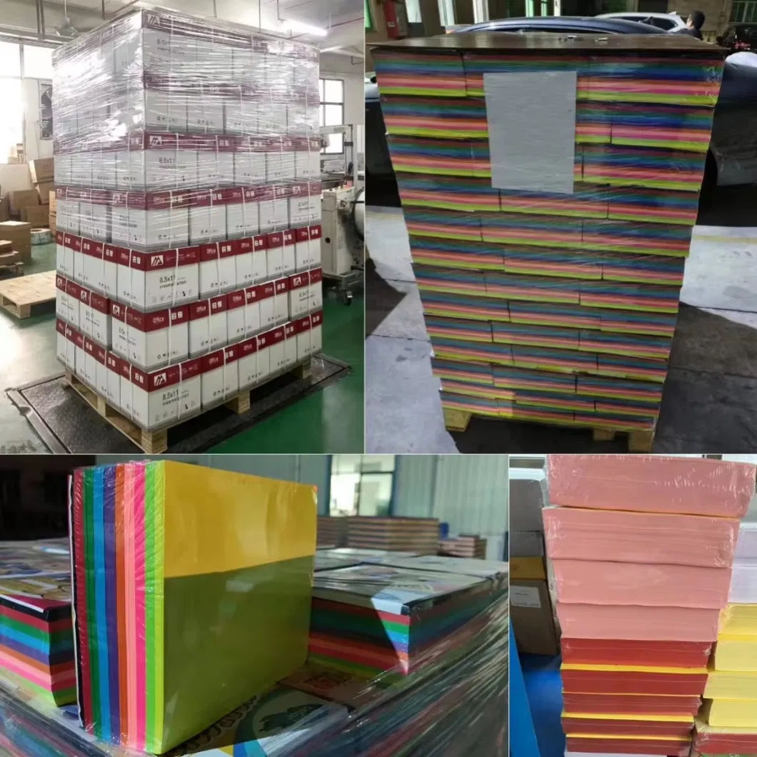 Double Sides Color Cardboard 180g 220g A4 A3 School Office Use Thick Craft Cardstock Virgin Wood Pulp Coloured Paper