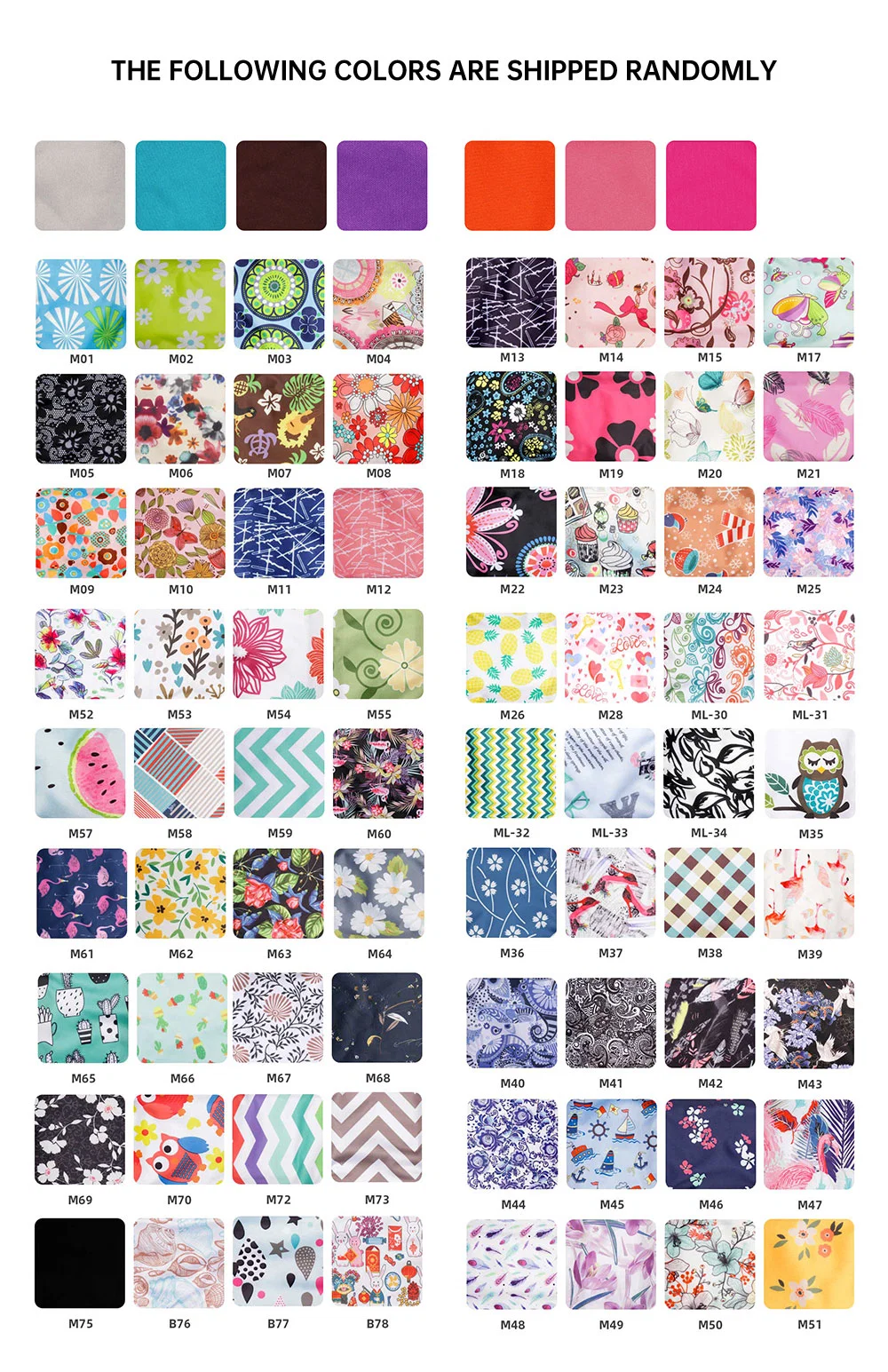 Wholesale Large Reusable Pads with Random Colors, Waterproof Women&prime;s Menstrual Pads, Super Absorbent Sanitary Pad.