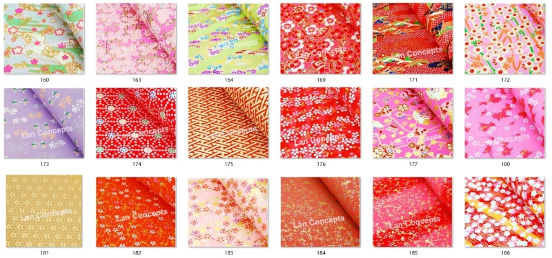 39X27cm Washi Scrapbook Printed Paper Yuzen Crafts Origami Gift Wrapping Paper