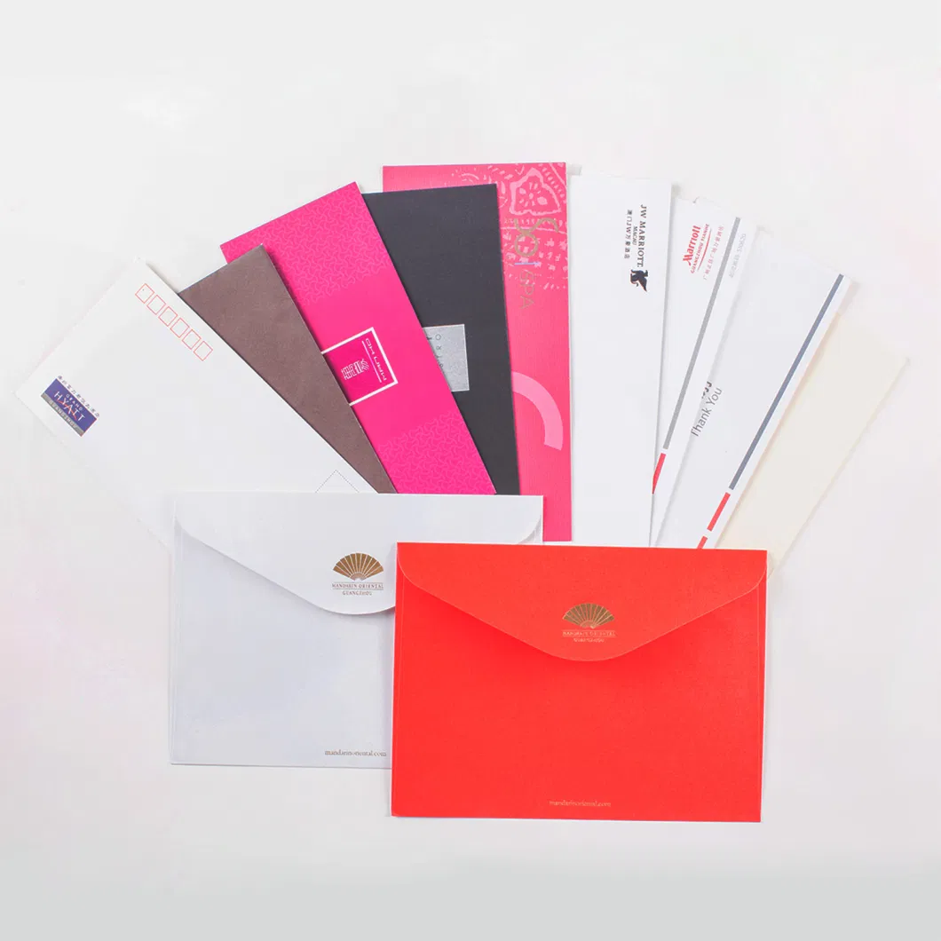 China Wholesale Color Thickened Post Office Envelope Letter Paper Packaging