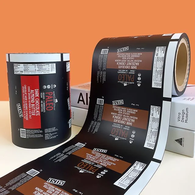 Customize Printed High Quality Laminated Plastic Roll Film Packing Food Packaging Aluminum Roll Film