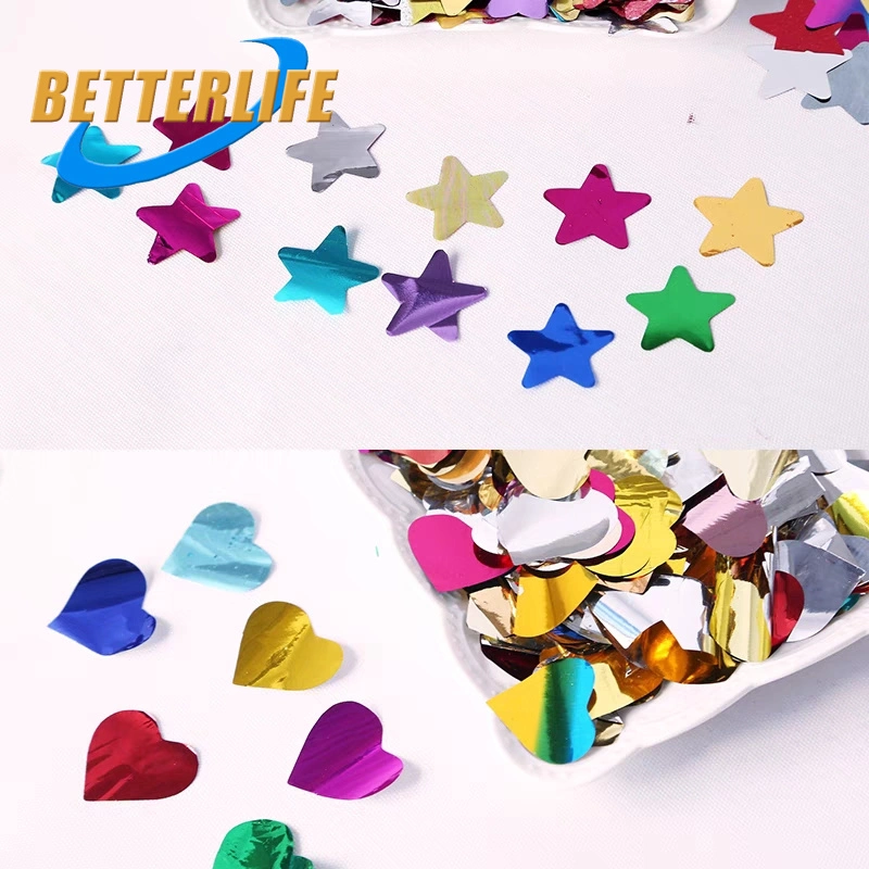 Custom 1kg Bulk Circle Heart Stars Super Surprise Mixing Bowl City Biodegradable 12 Paper for Wedding Birthday School Party Supplies Confetti Cannon