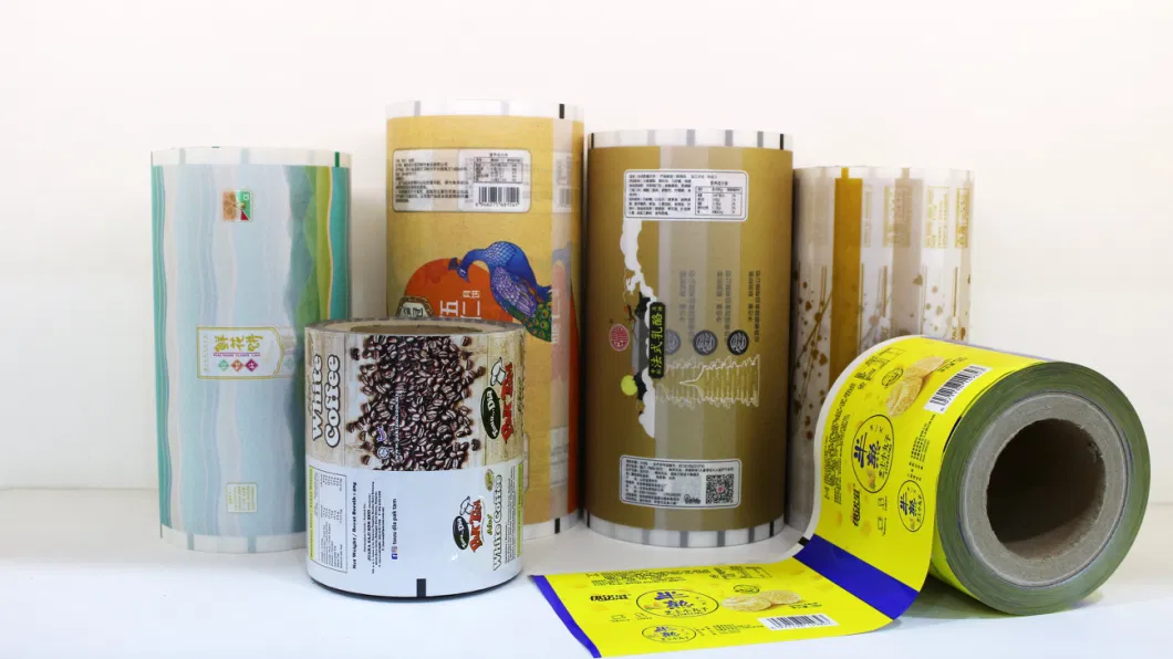 Metallized Roll Film Food Grade Aluminum Foil Packaging Food Packaging Film