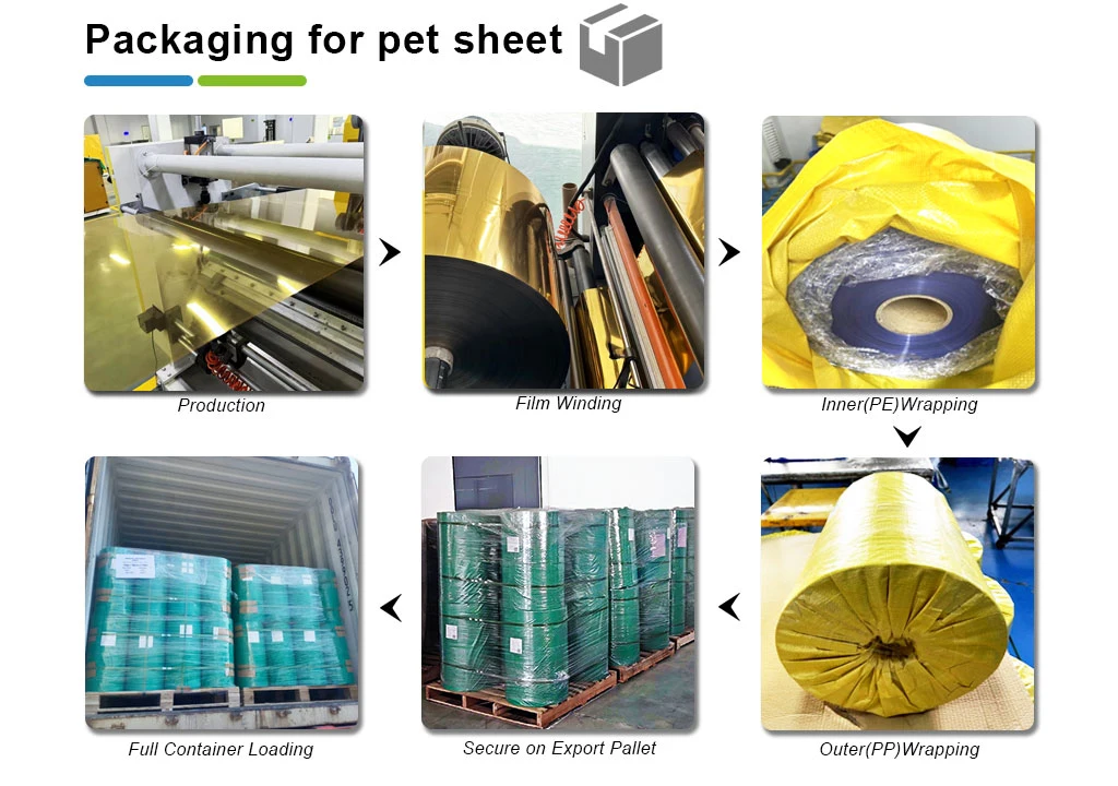 Pet Metallized Film (or Aluminum coating PET film) for Thermoforming Packaging