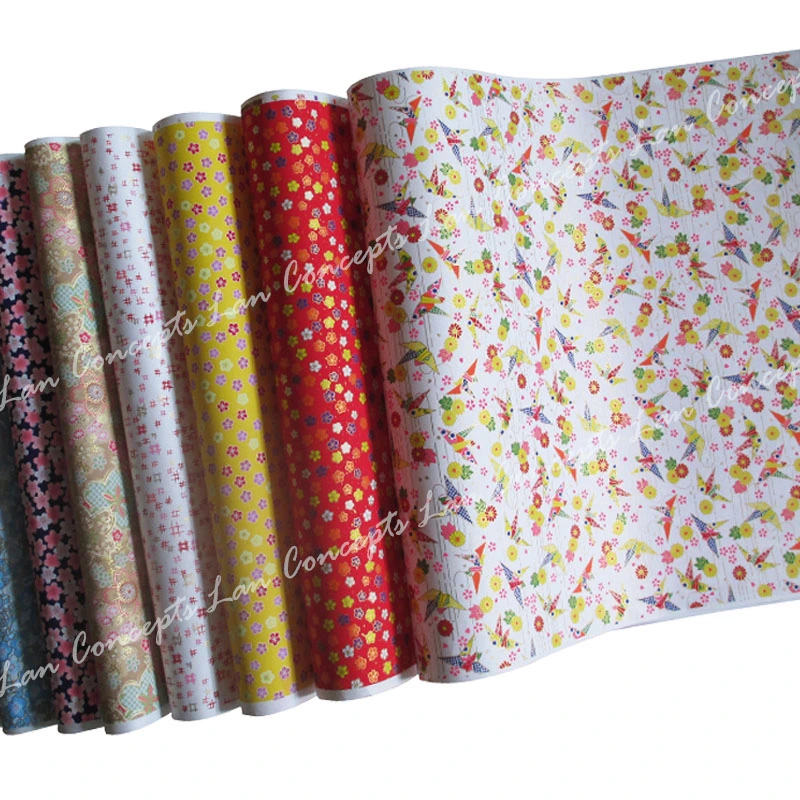 Hot Selling Art Printed Wrapping Scrapbook Washi Paper Yuzen Origami Chiyogami Paper