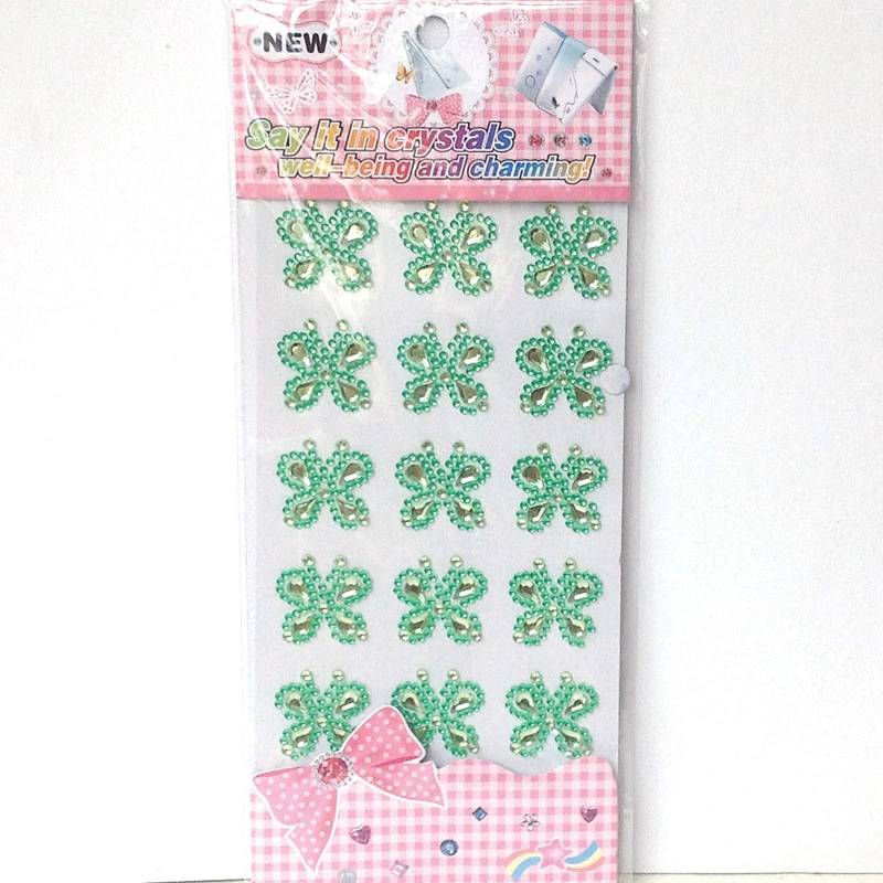 Butterfly Acrylic Crystal Diamond Stickers (sti078)