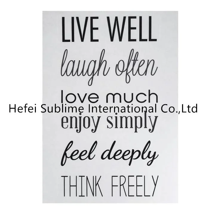 Live Laugh Love Quotes Wall Art Sticker, 12-Inch