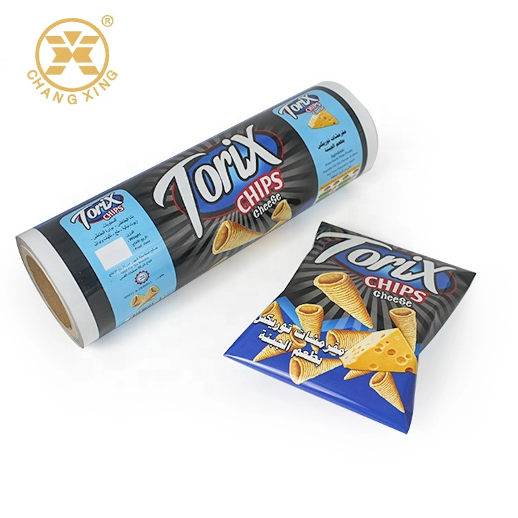 Manufacturer OEM ODM Aluminum PE Pet Transparent Sachet Flexible Candy Plastic Bag Protein Bar Nuts Snack Food Packaging Film with Custom Logo