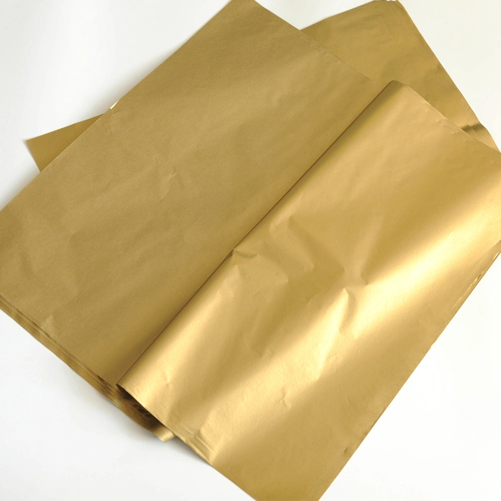 Cheap Price and High Quality 50*75cm Printed Gold Wrapping Tissue Paper